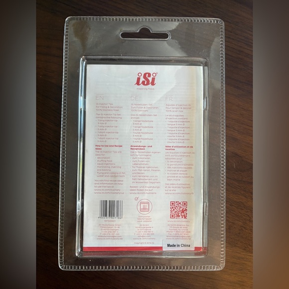 iSi 271801 Stainless Steel Injector Tips for filling and decorating - New - Picture 2 of 3